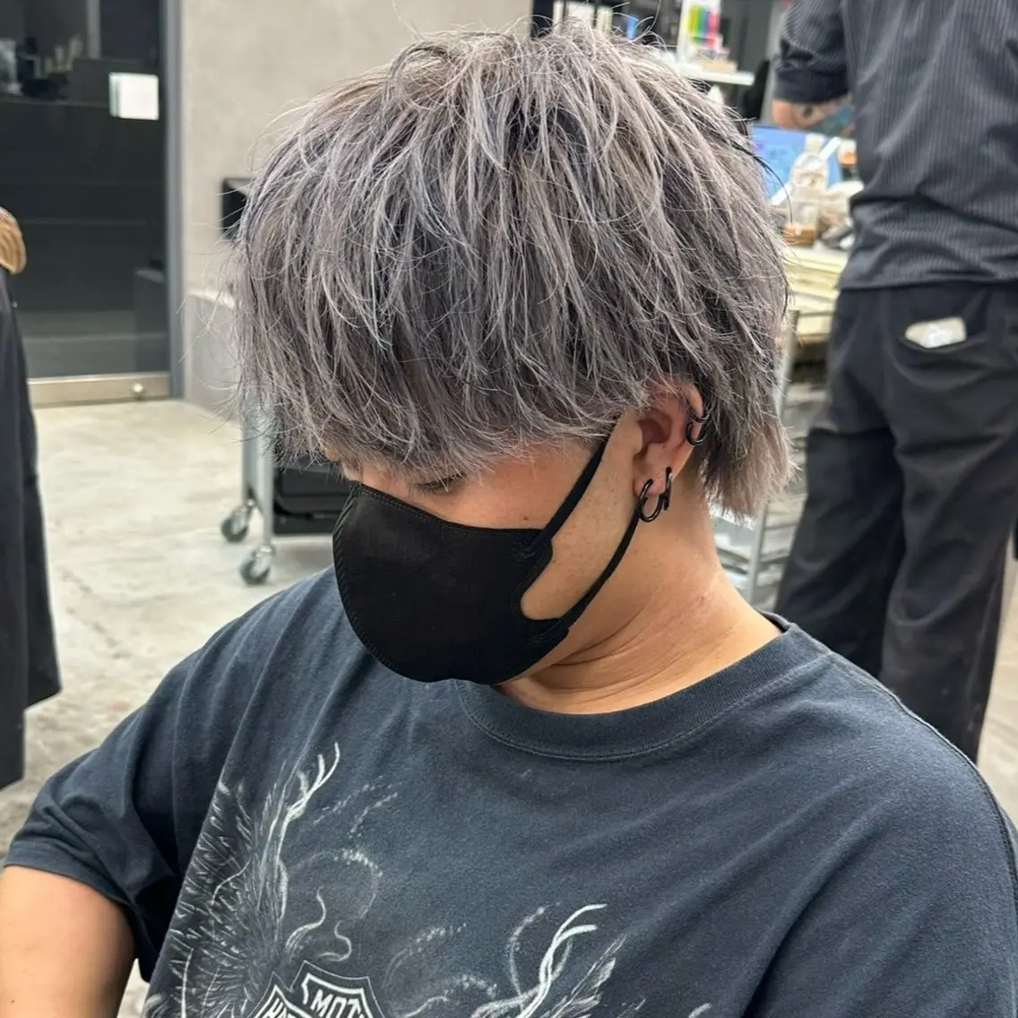 【ブリーチ＋カラー＋似合わせカット】今人気のハイトーンカラーなど是非お任せください！お客様一人一人に合わせて提案します！の写真