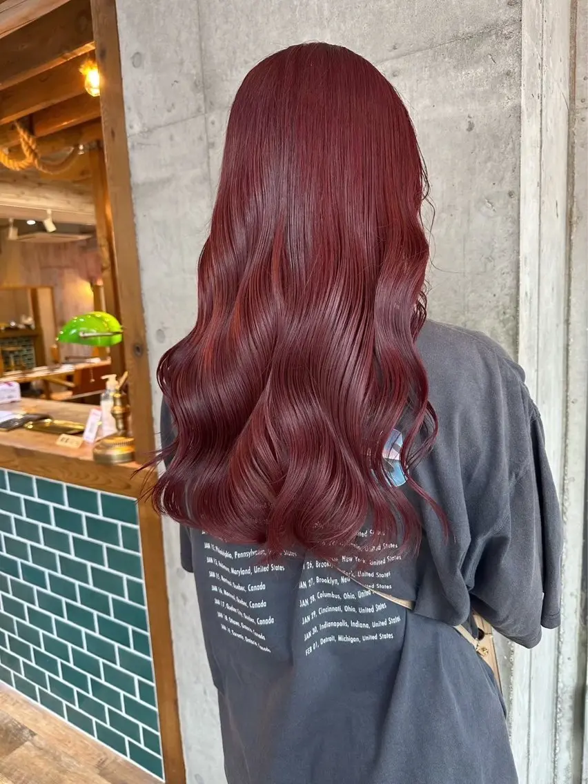 ロング カラー ヘアアレンジ ヘアカラー 🫧似合わせ/透明感 カラー🫧 ハルヒのヘアスタイル