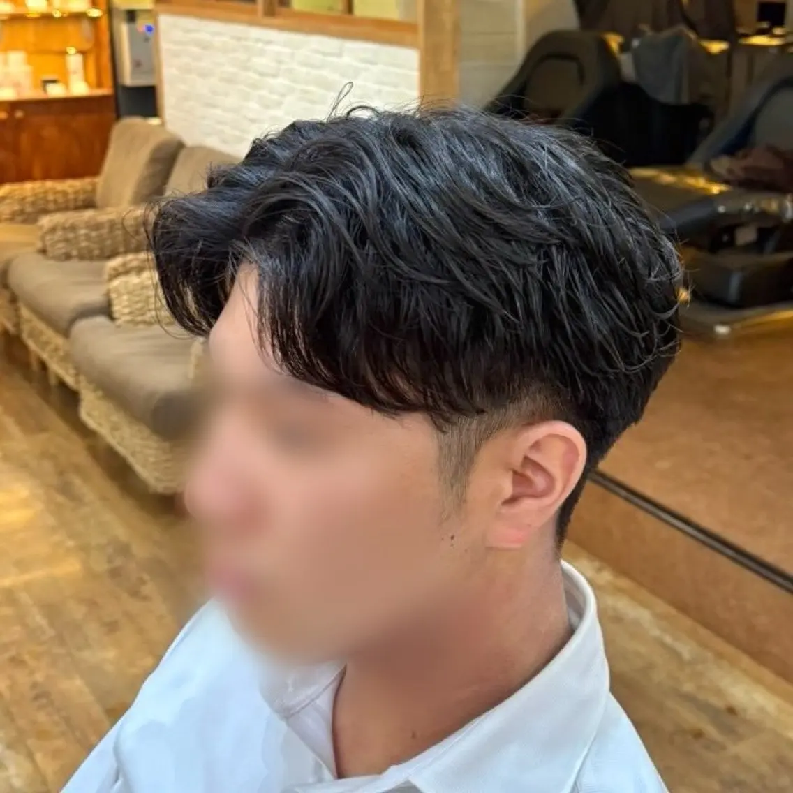 メンズ カット パーマ 🫧 池袋cielo アヤネ 🩰のヘアスタイル