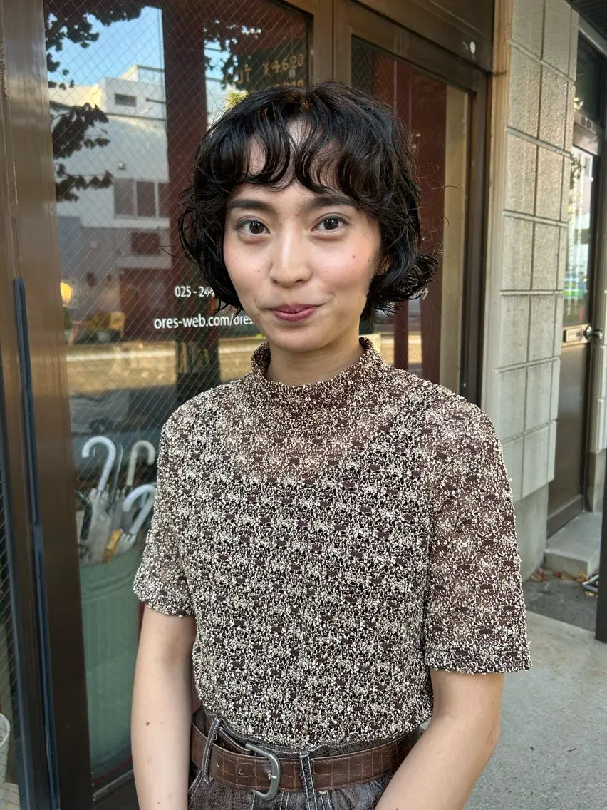 パーマ ORe'S HAIR BE　GLaDまなみのヘアスタイル