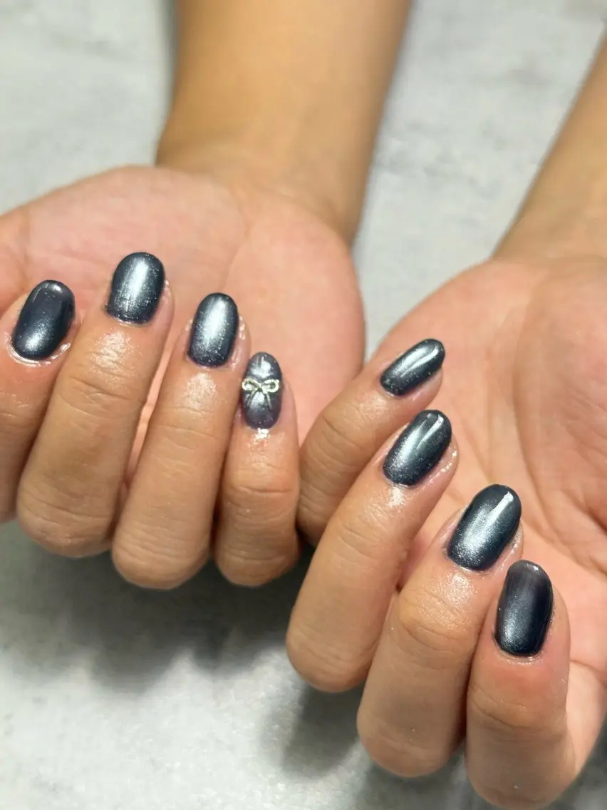ネイル マグネットネイル ハンドネイル k+1💅🏻 miyukiのネイルデザイン