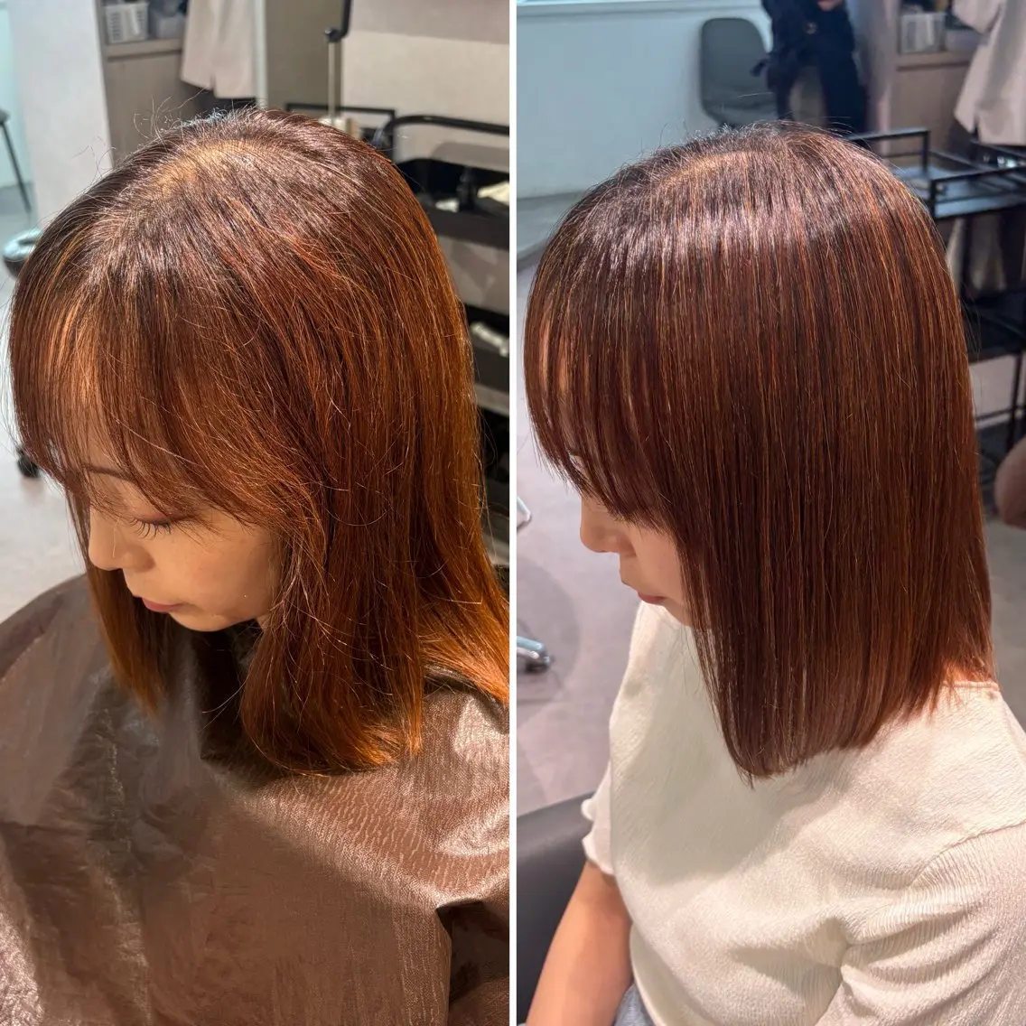 パーマ 縮毛矯正 濱口 健慎のヘアスタイル