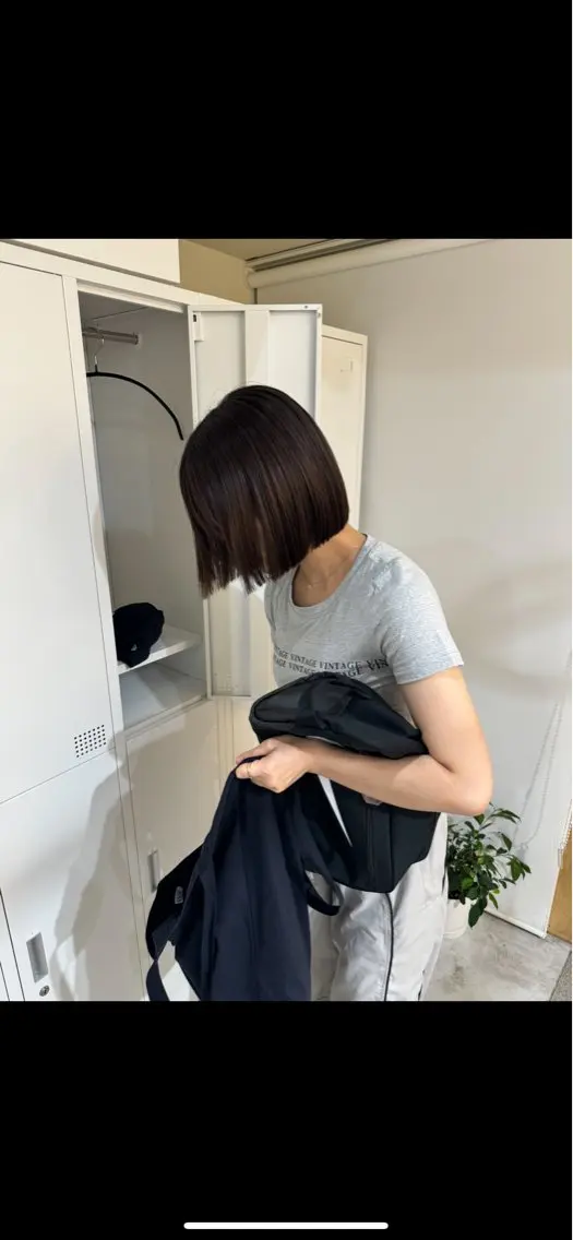 【切りっぱなしボブにしたい方お勧め✨️】bob cut➕2step treatment🎶の写真