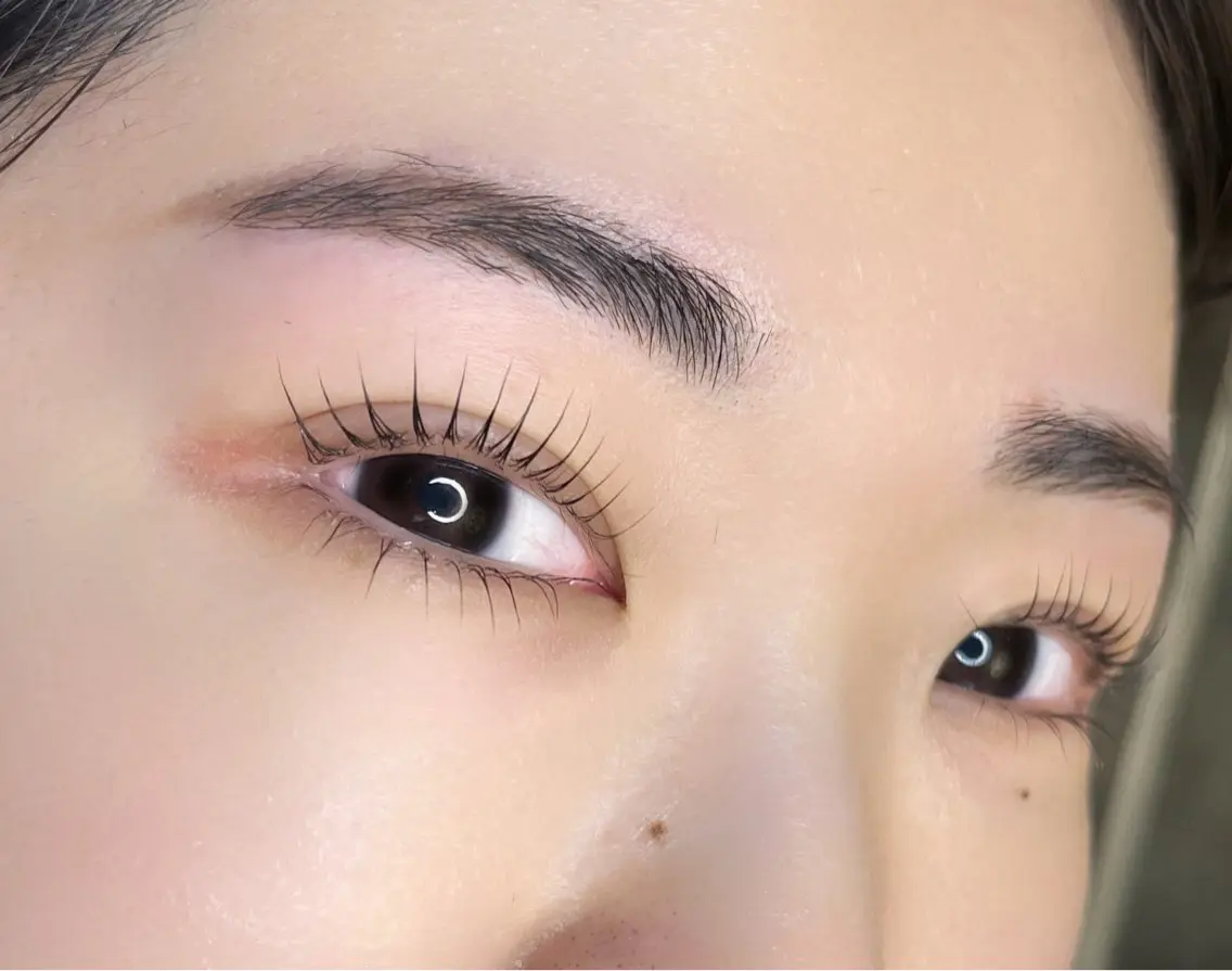 マツエク・マツパ ナチュラル 一重×まつ毛パーマ Sui Eye & Beautyのマツエク・マツパデザイン