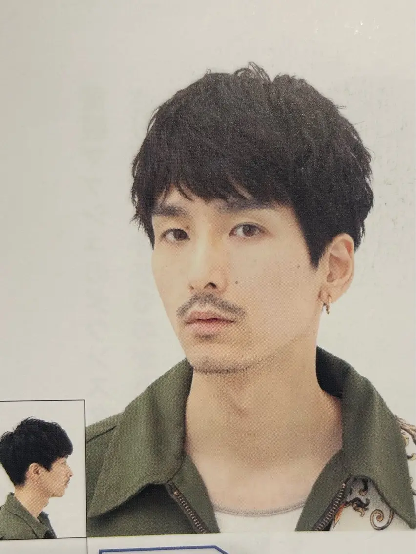 メンズカット💇♂️刈り上げなしナチュラルスタイルの写真