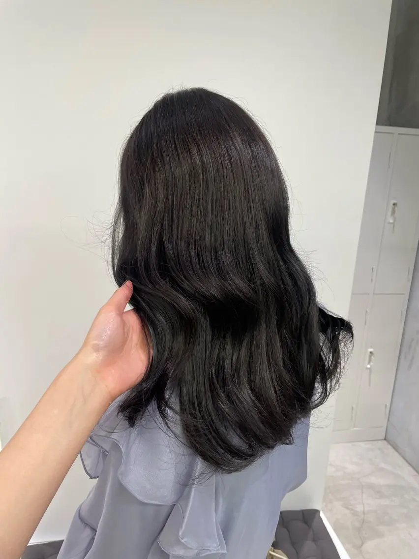 パーマ hana🍑 ブリーチなしピンクのヘアスタイル