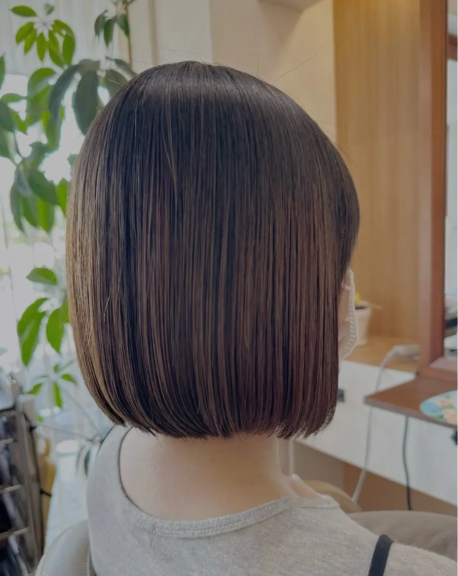 ショート ボブ 髪質改善 松下 由香里のヘアスタイル