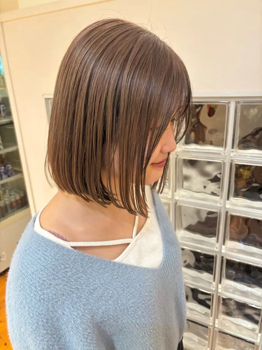 ショート ボブ 軍司 美夏のヘアスタイル