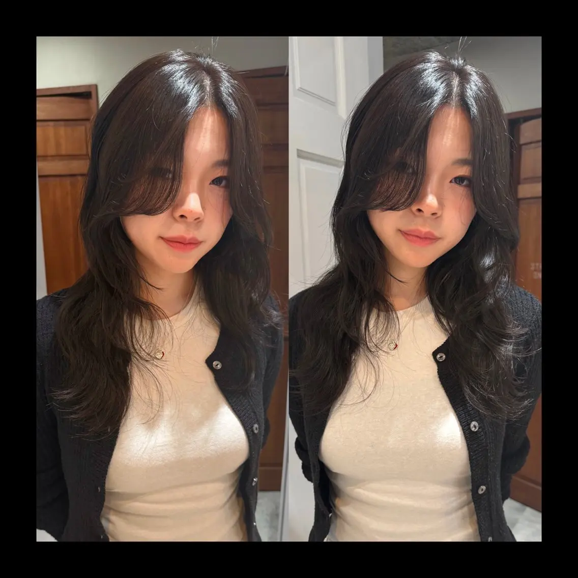 ロング カラー 似合わせカット カット ヘアカラー トリートメント mai / linoah˚✧のヘアスタイル