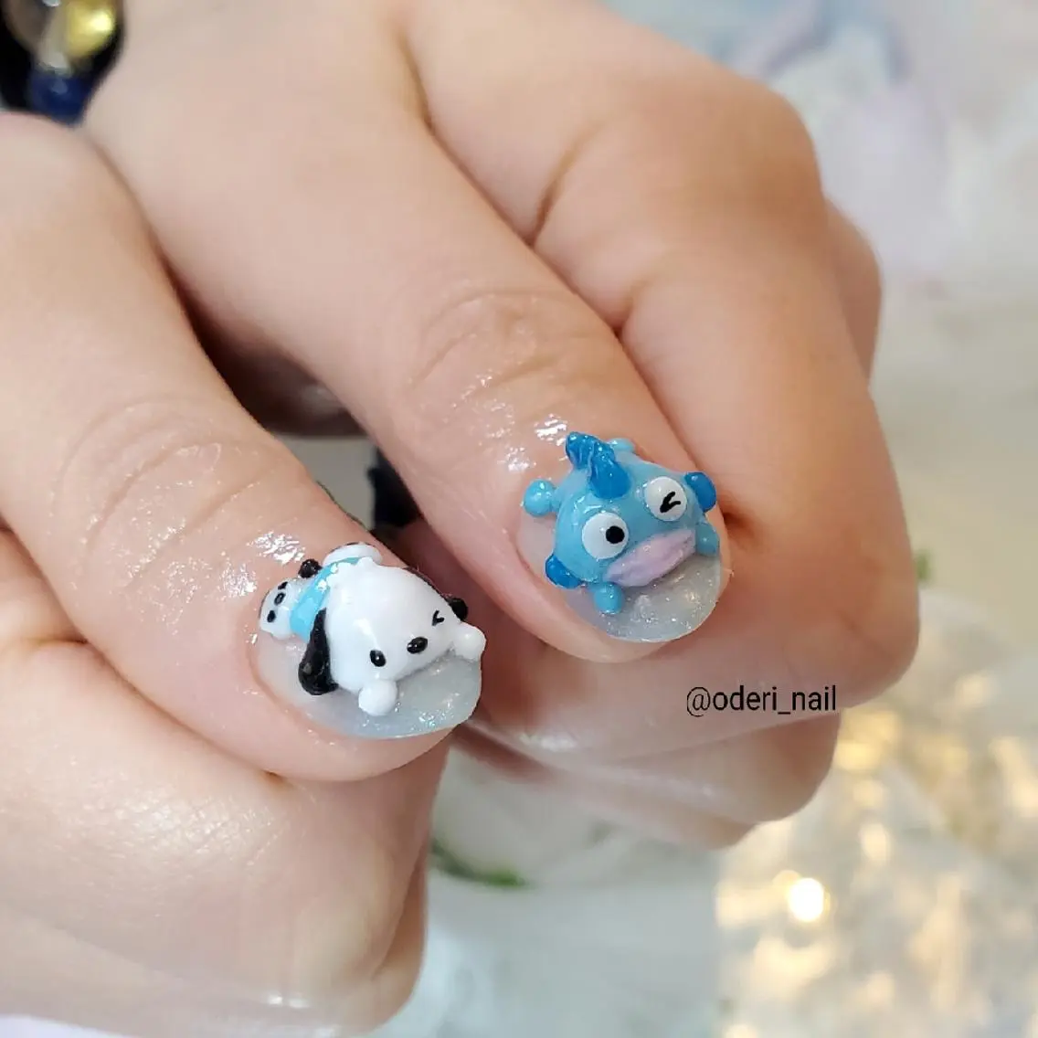 ネイル アートネイル ジェルネイル おで@ oderi_nailのネイルデザイン