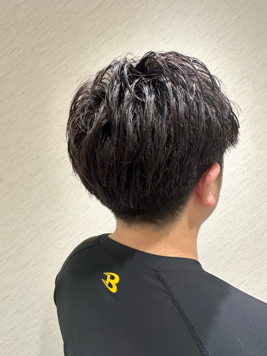 メンズ メンズパーマ×清潔感 金田恭平のヘアスタイル