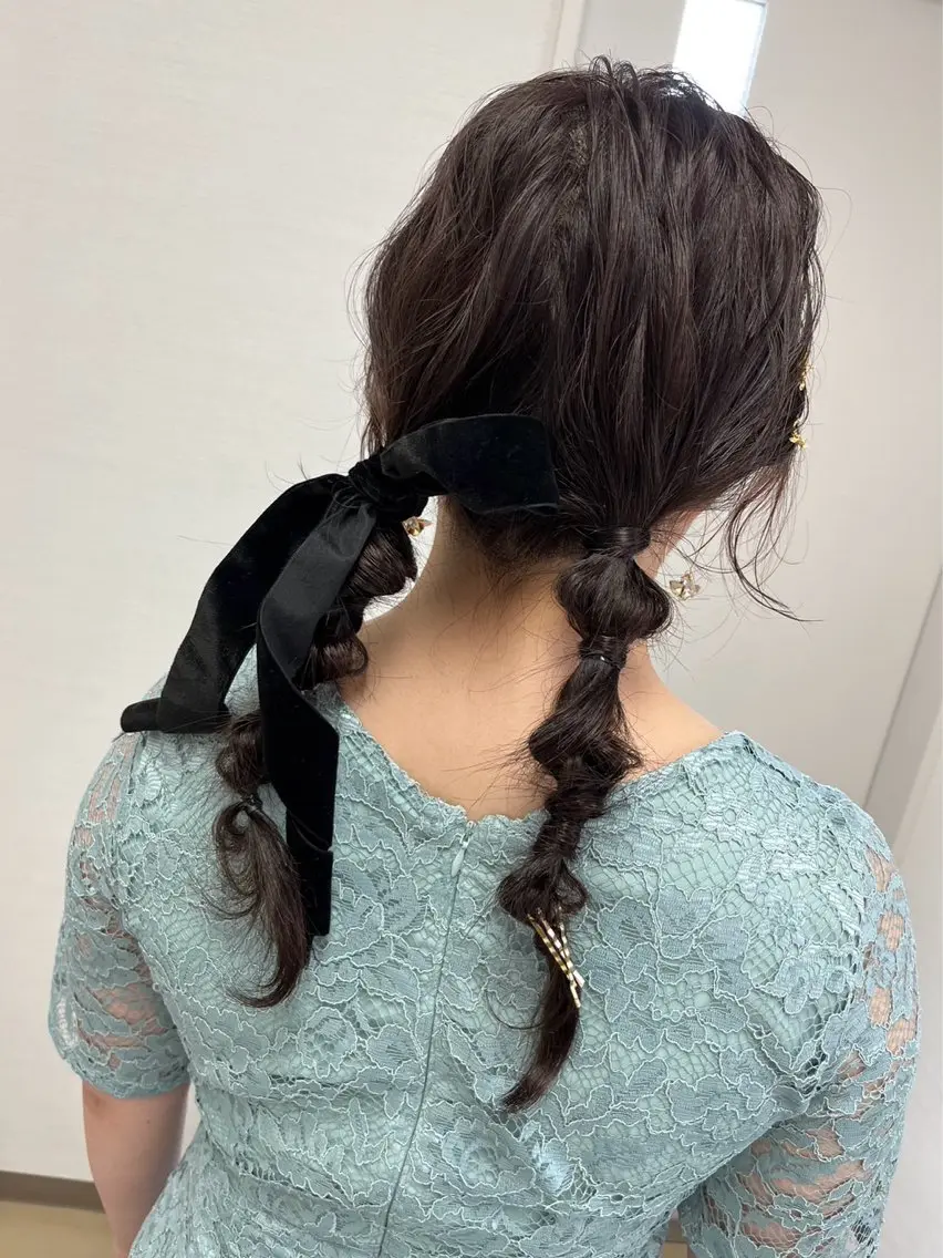 ロング ヘアアレンジ ヘアセット 【YOKE】恵比寿 mai🖤の眉毛・アイブロウイメージ