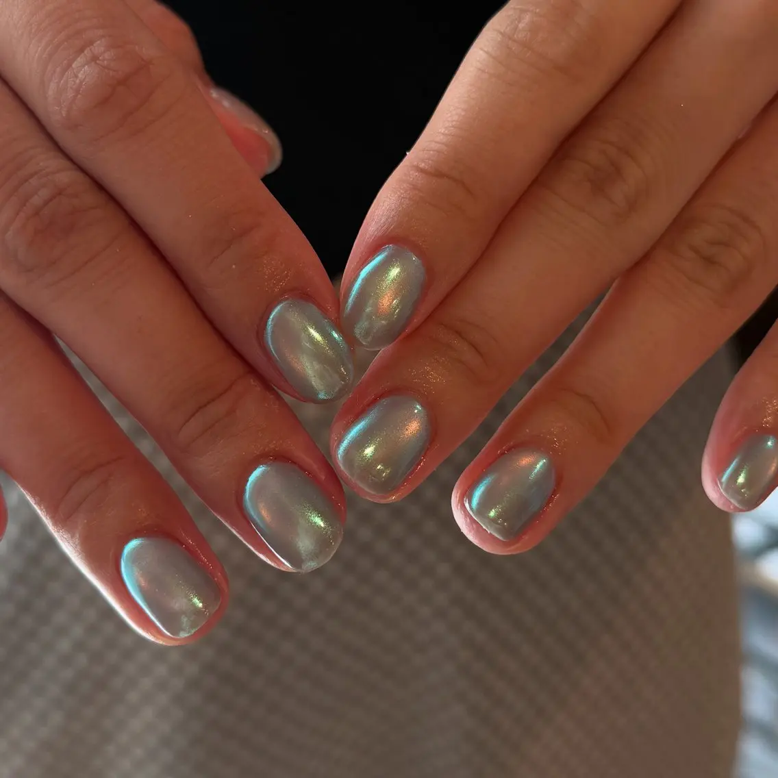 ネイル オーロラネイル カジュアル マグネットネイル ニュアンスネイル オフィスネイル filonnail / kotoneのネイルデザイン