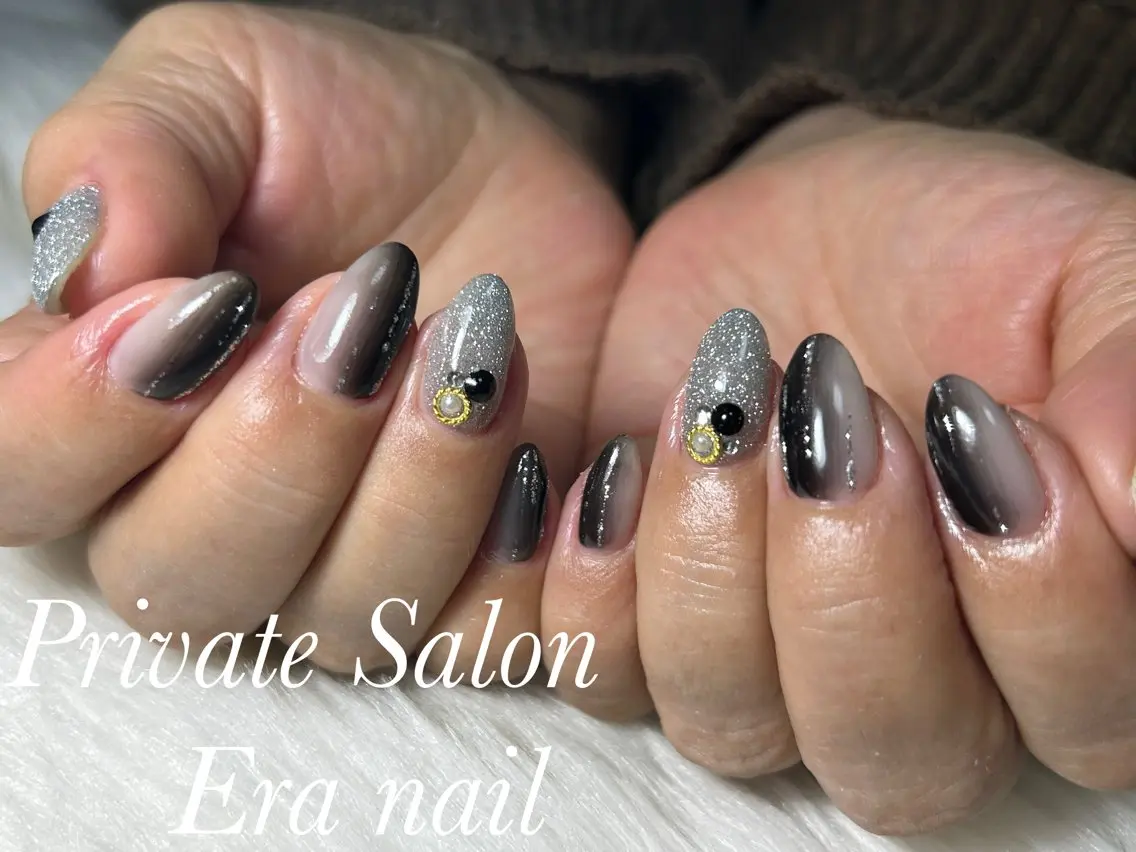 ネイル グラデーション ハンドネイル Era nailのネイルデザイン