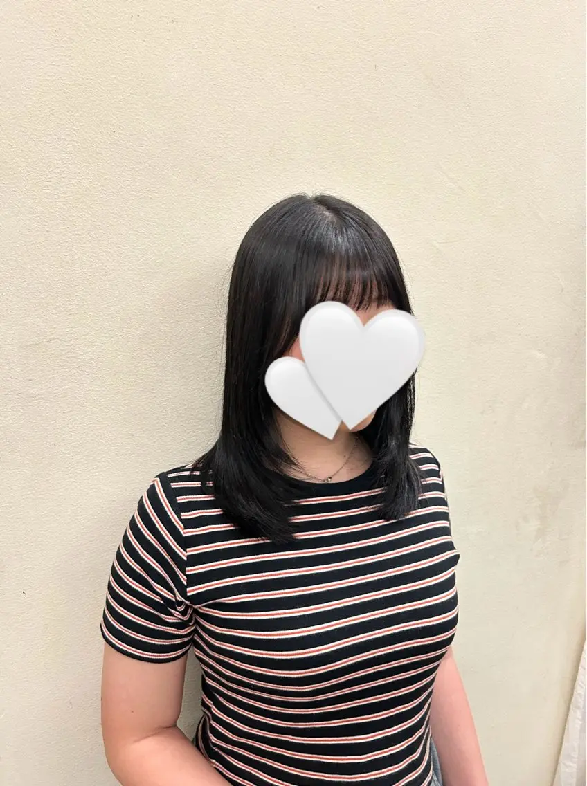 モデルカット＋カラー（５センチ以上のカットorスタイルチェンジ必須）の写真