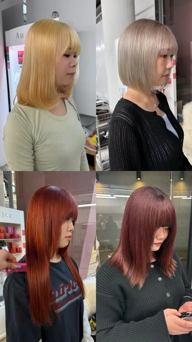 ミディアム cloe  武蔵小杉 RISAKOのヘアスタイル