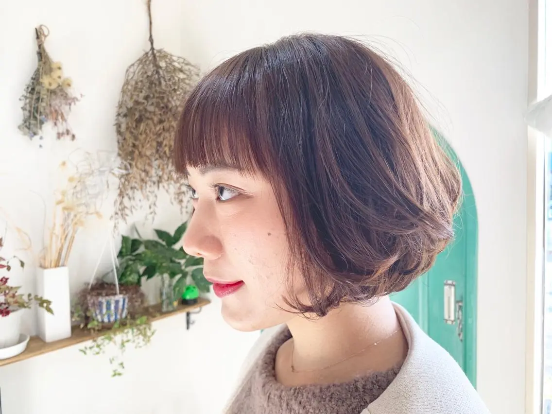 ショート レイヤーカット 佐藤 美咲のヘアスタイル