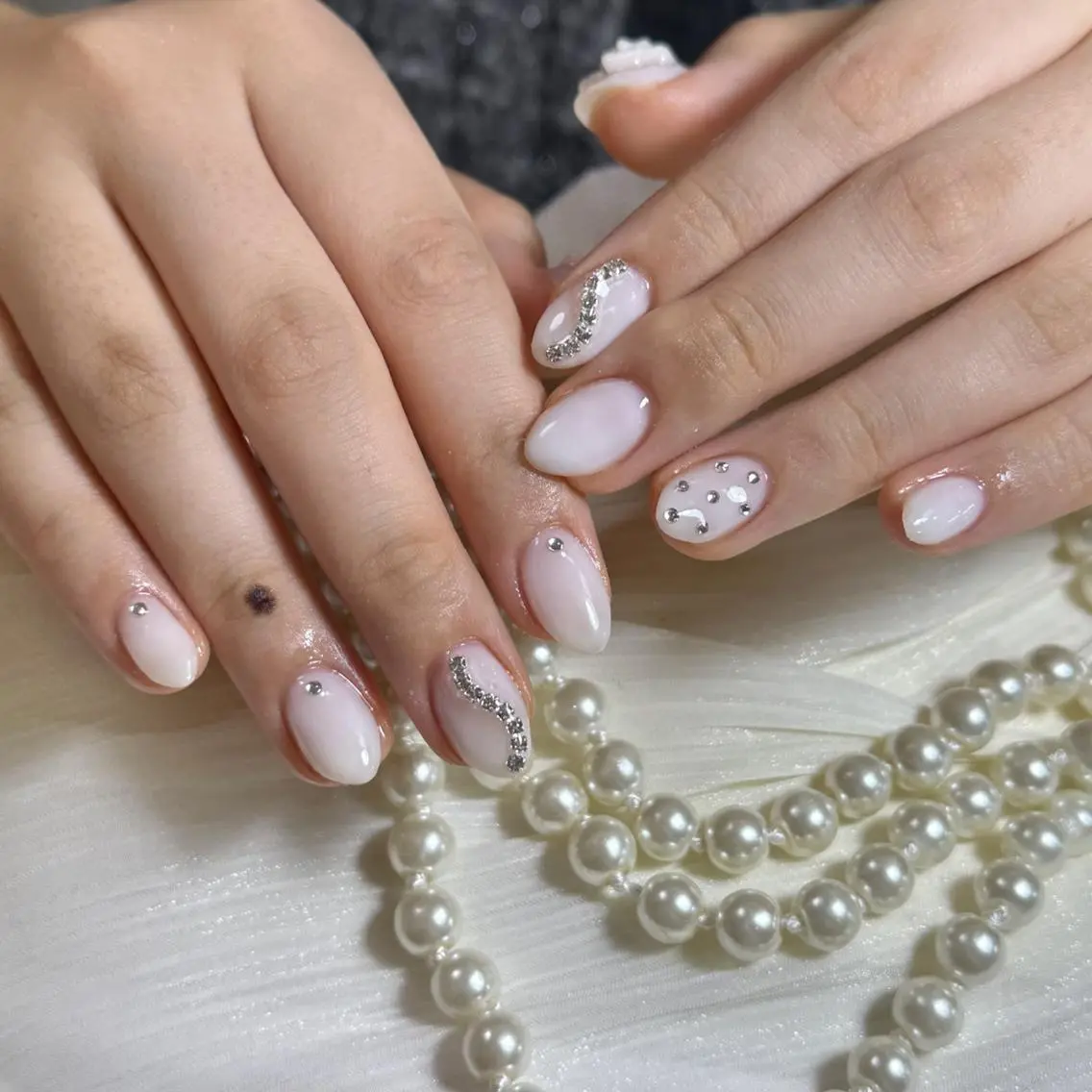 ネイル ハンドネイル ハンドケア 🍑 momo_nailのネイルデザイン