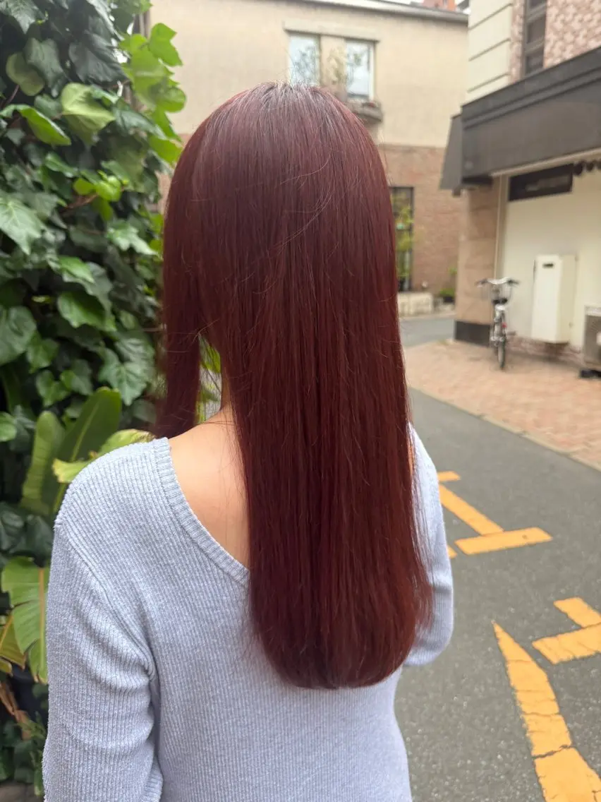 ロング カラー ヘアカラー トリートメント 🩶 AIRA / 透明感カラー 🩶のヘアスタイル