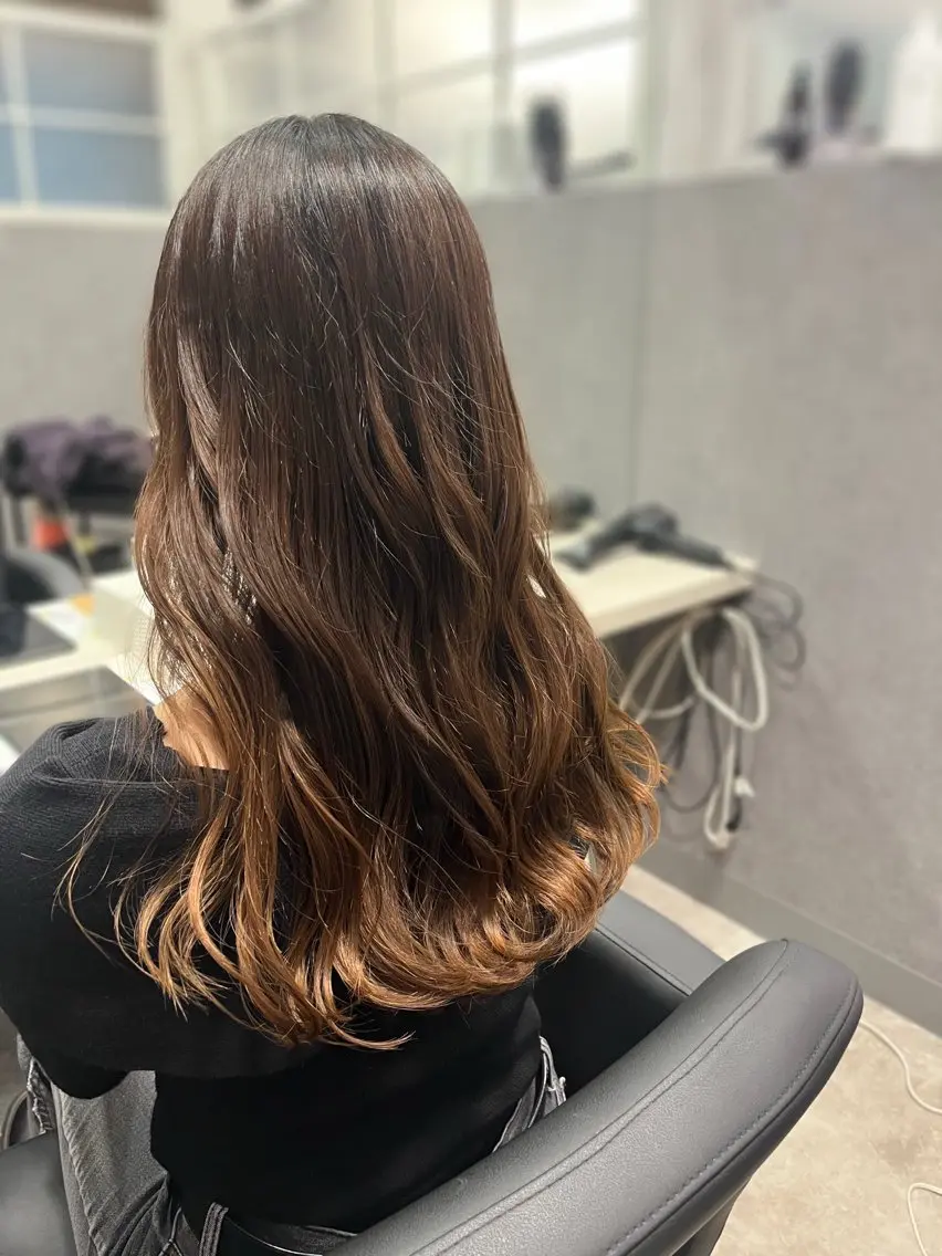 ロング ヨシンモリ ロング ヘアセット 加藤 あおいのヘアスタイル