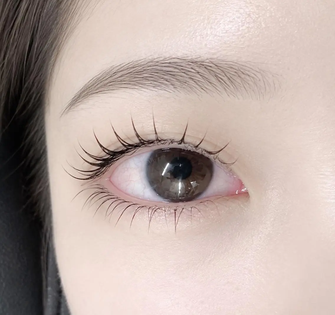マツエク・マツパ 束感まつ毛 まつげパーマ 下まつげエクステ FAST LASH RIKA🍒のマツエク・マツパデザイン