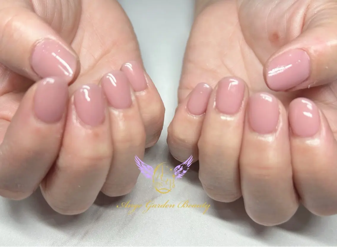 ネイル ワンカラーネイル シンプルネイル ハンドネイル AngeGarden Beautymihoのネイルデザイン