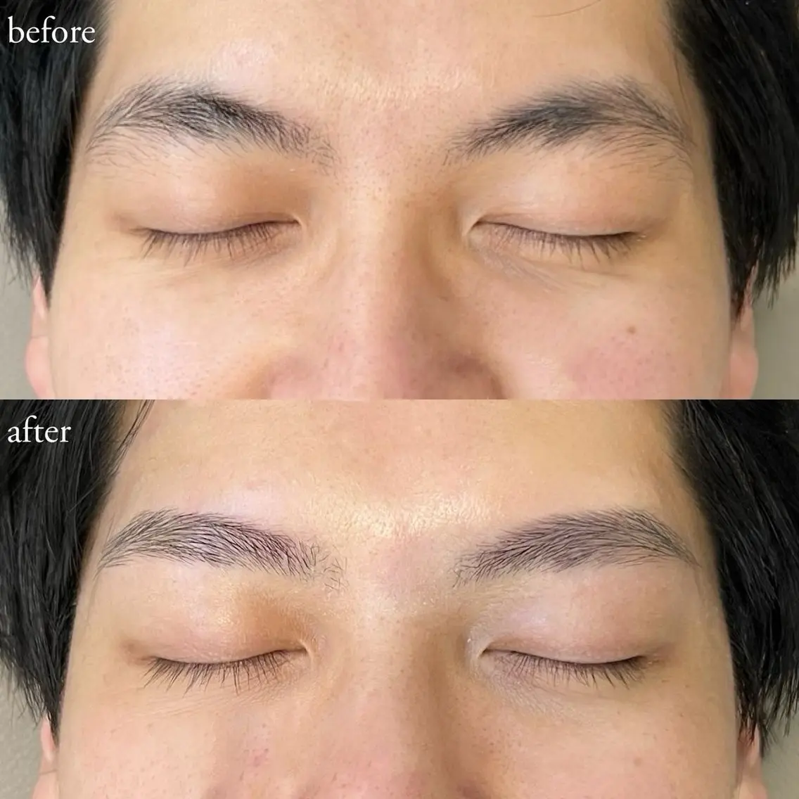メンズ アイブロウ 眉カット Lash and Browのマツエク・マツパデザイン