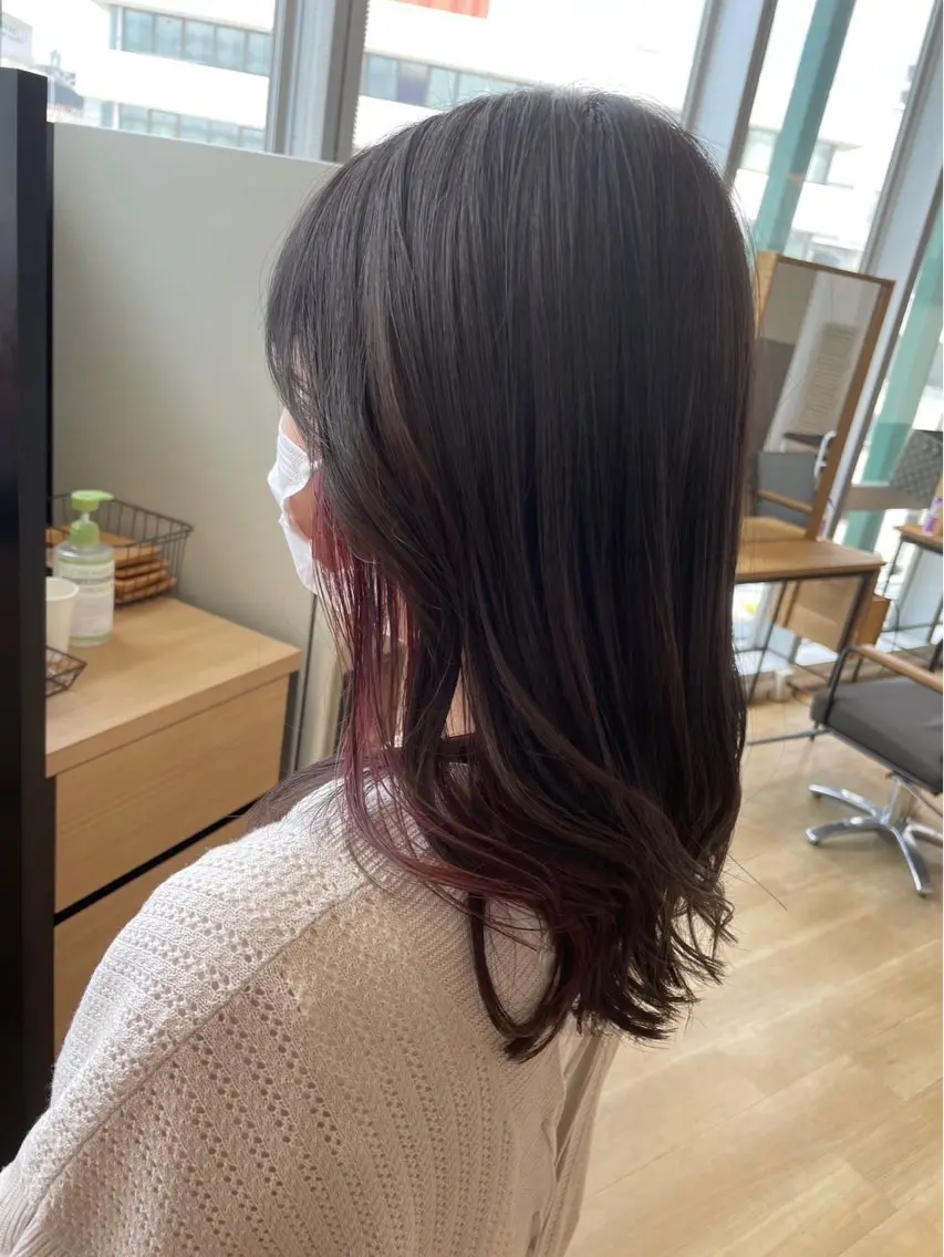 カラー 🟢似合わせカット/ ハセガワ🟢のヘアスタイル