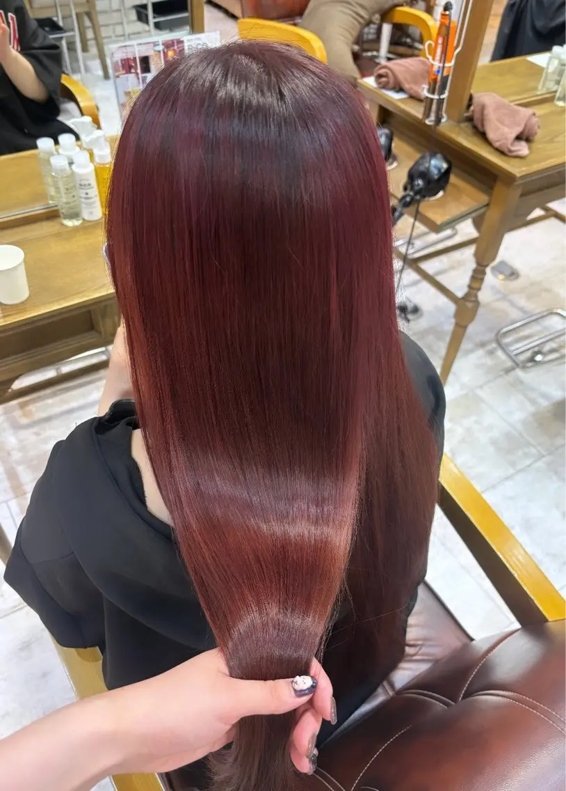 ロング ヘアカラー 🪼艶カラー🪼 田口彩香のヘアスタイル