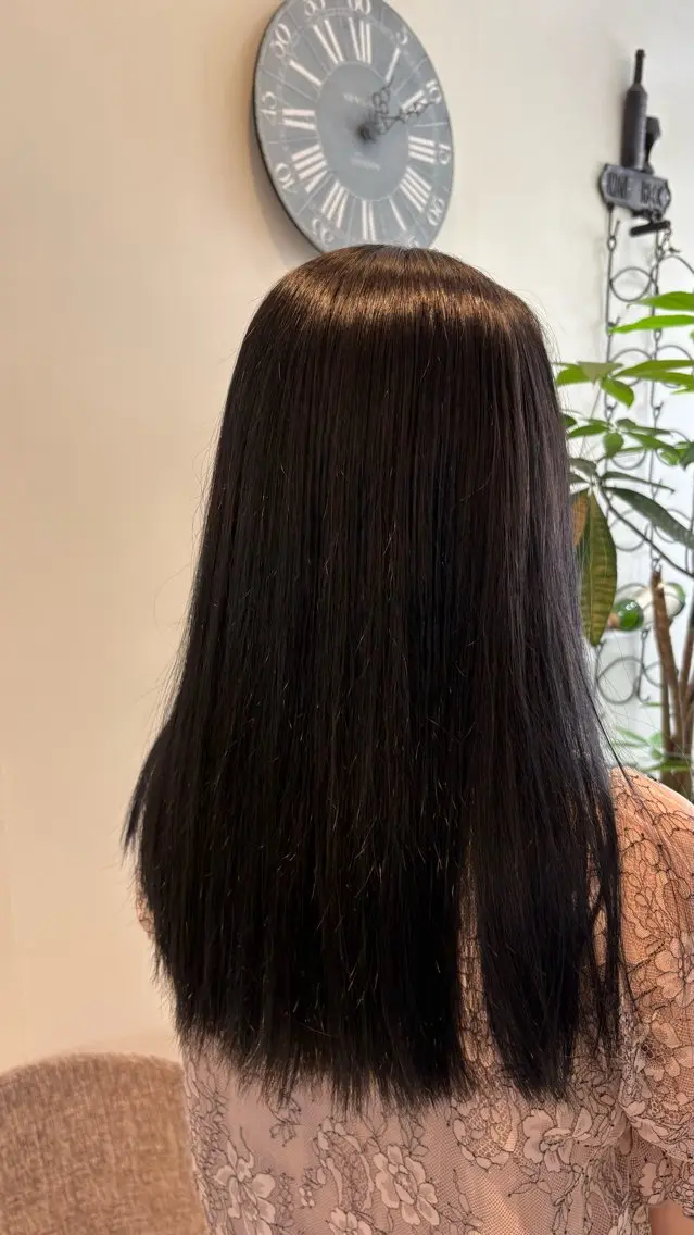 ロング トリートメント オオミチ ワカナのヘアスタイル