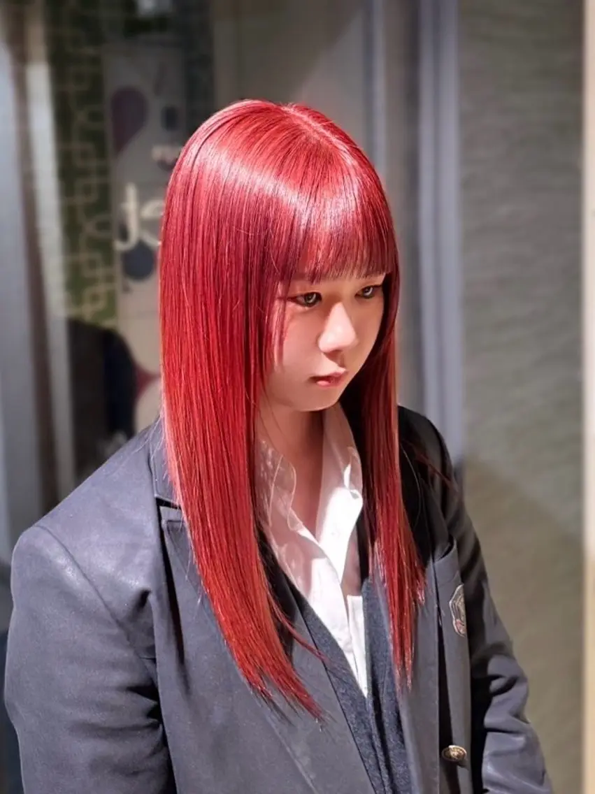 ロング カラー 🐺新宿manabu プルエクステのヘアスタイル