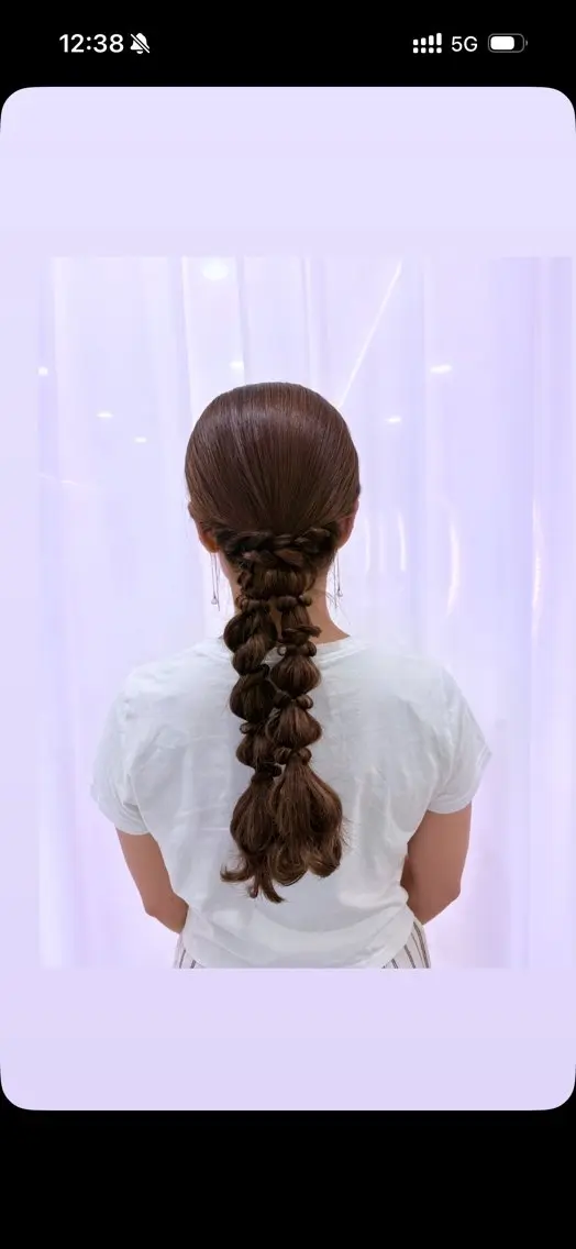 ロング ヘアアレンジ ヘアセット ヘアセット／六本木 Yukaのヘアスタイル