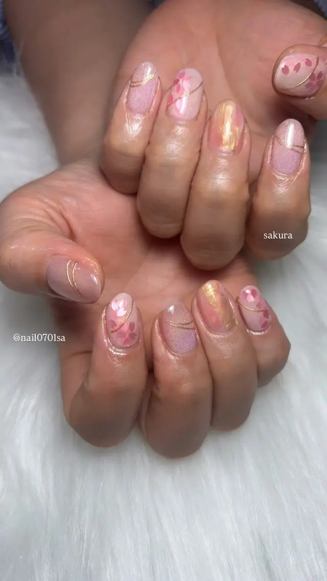 ネイル ハンドネイル moanaLani 🥥sayuri🌵のネイルデザイン