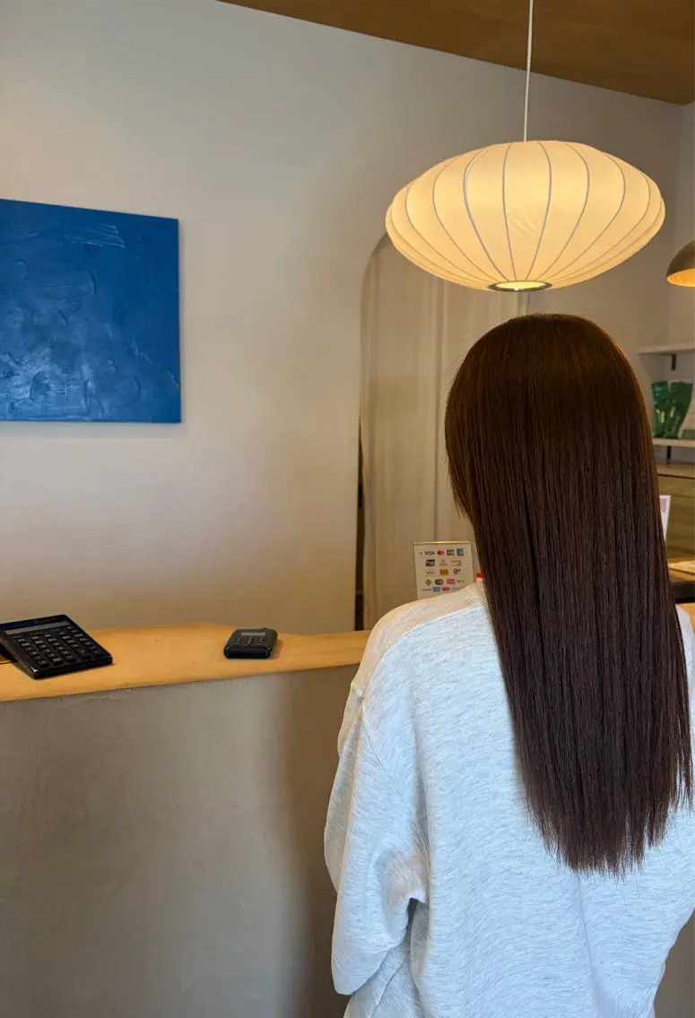 ロング 原田 絵梨香のヘアスタイル