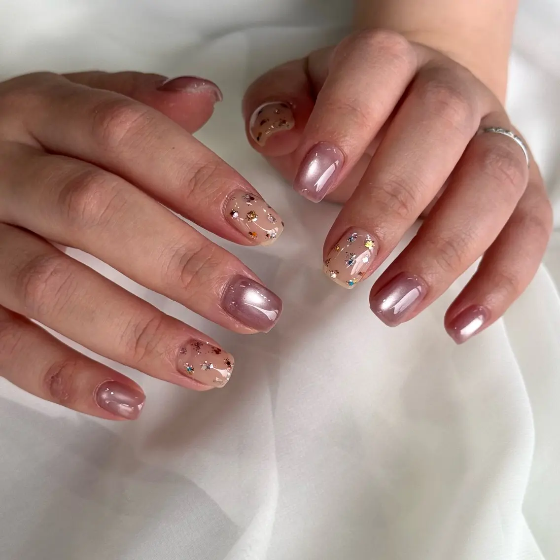 ネイル オフィスネイル ハンドネイル HARUKA ネイリスト福岡/薬院のネイルデザイン