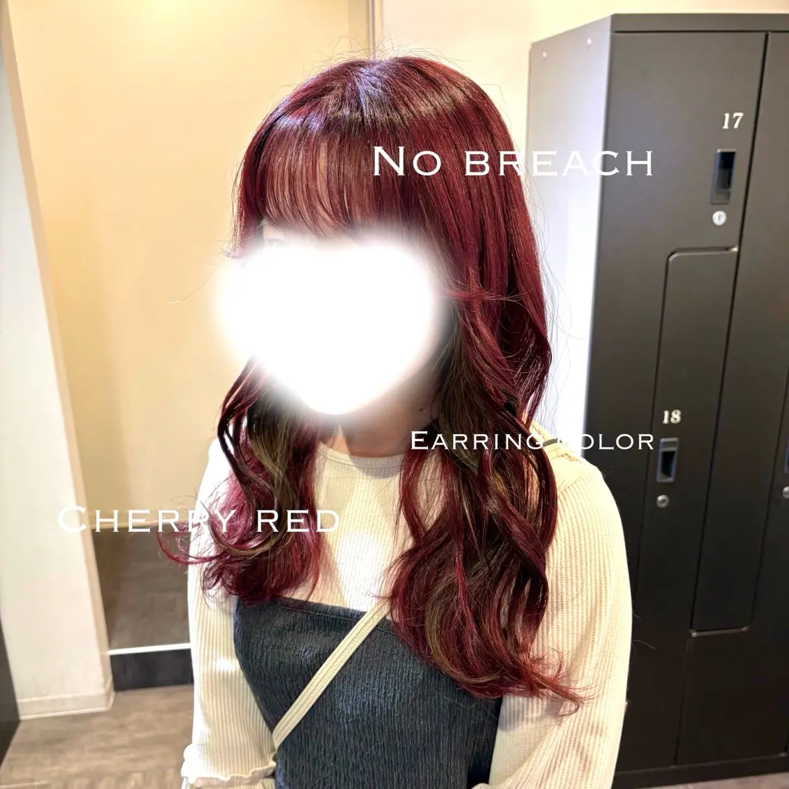 ロング カラー ブリーチ ダブルカラー ブリーチなしカラー レッドカラー カット ヘアカラー トリートメント 🖤大人可愛い⌇ 𝐑 𝐈 𝐎🖤のヘアスタイル