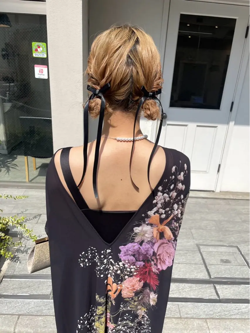 ヘアアレンジ 美髪× ヘアセット✨Araiのヘアスタイル