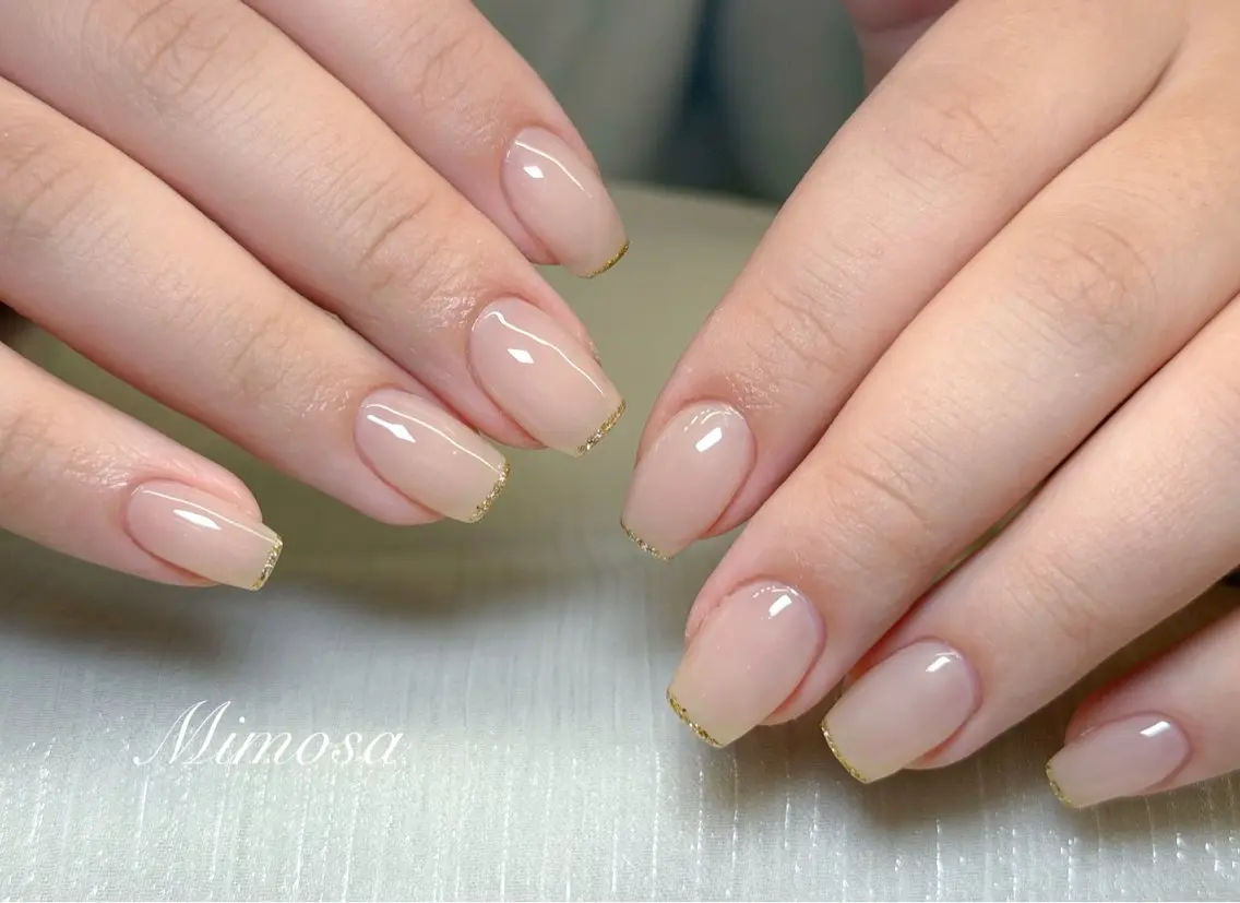 ネイル ハンドネイル 🫧Mimosa 吉祥寺のネイルデザイン