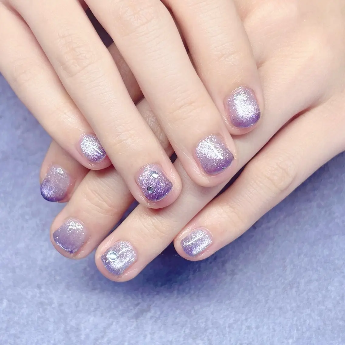 ネイル グラデーション マグネットネイル MYu Beauty Salon  MAIのネイルデザイン