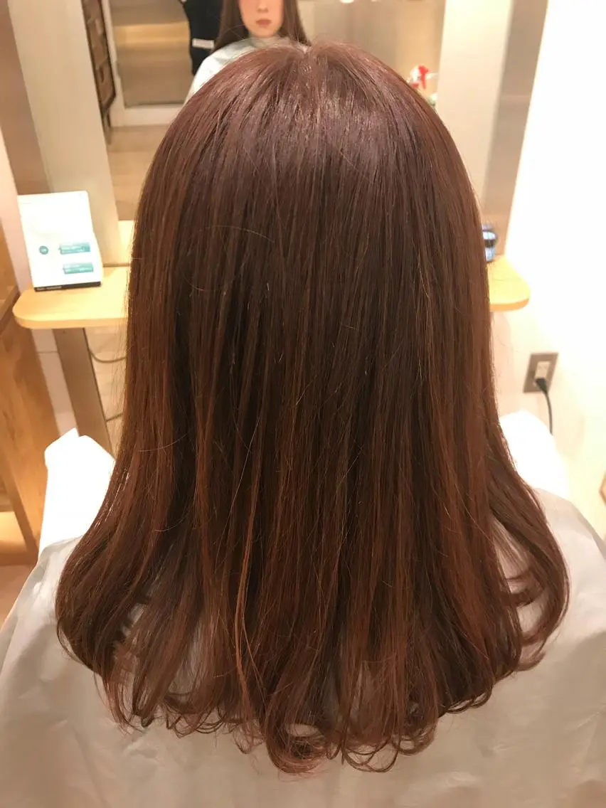 内巻きパーマの写真