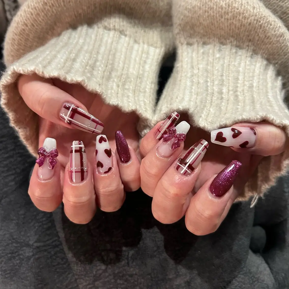 ネイル ハンドネイル 春日井Dahlia Beauty中川のネイルデザイン