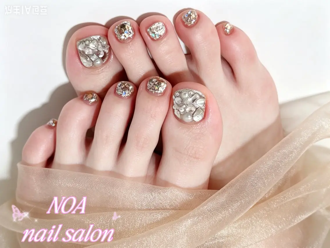 ネイル フットネイル Noa Nail みつきのネイルデザイン