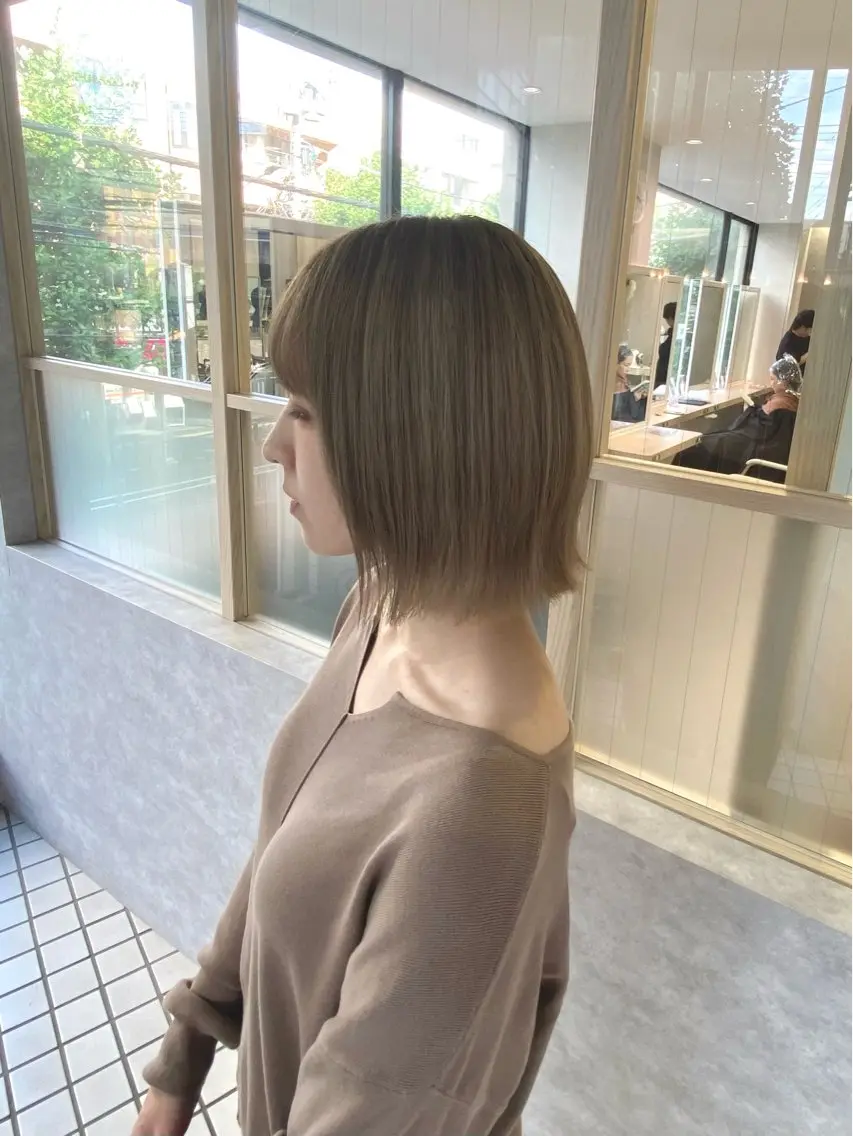 【🌸新規限定🌸】カット+艶カラー+ケアトリートメントの写真