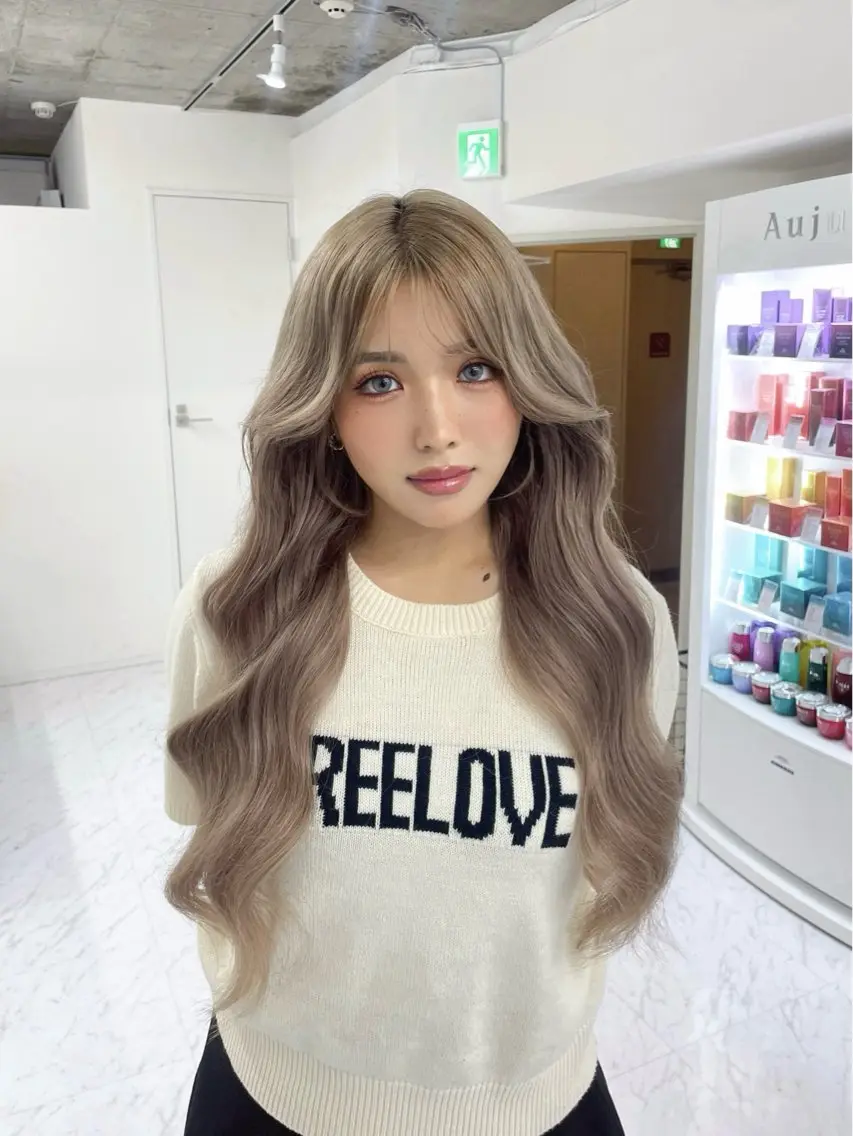 ロング シールエクステ エクステ 🦋韓国hair🦋 エクステ店長sakiのヘアスタイル