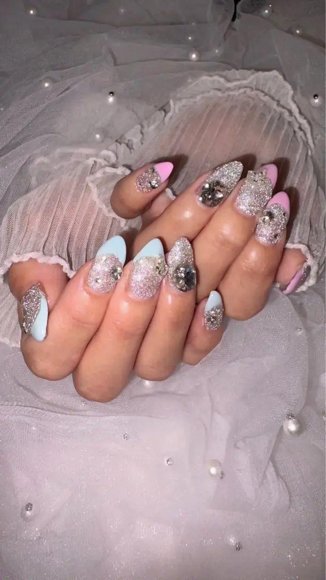 ネイル フラッシュネイル フレンチネイル ハンドネイル Nail Salon macherieのネイルデザイン