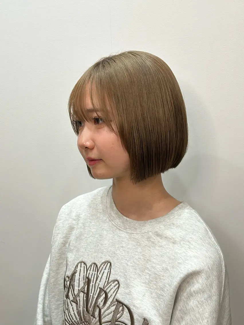 ショート 学生 似合わせカット ショートヘア 栄/久屋大通/美髪 /透明感カラー/加藤のヘアスタイル