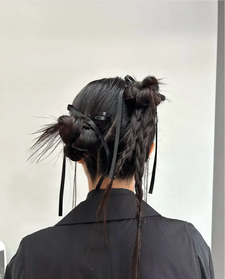 【ヘアアレンジ🧁】お出かけやお呼ばれの際にの写真