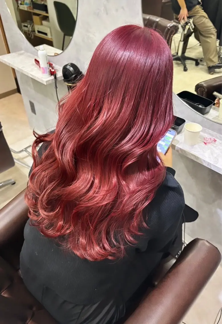 ロング ヘアカラー トリートメント 池袋/カラー特化🎨 ロング料金なし🩵のヘアスタイル