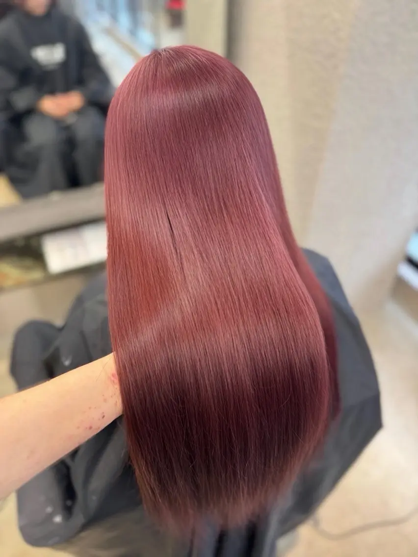 カラー 💘ハイトーン特化 PELE栄 OUYAのヘアスタイル