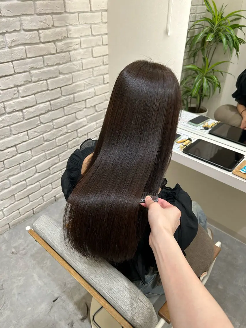 ロング カラー 髪質改善&ヘアケア /菊池琉那のヘアスタイル